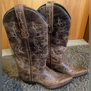 Cowgirl Boots *worn once for a wedding*